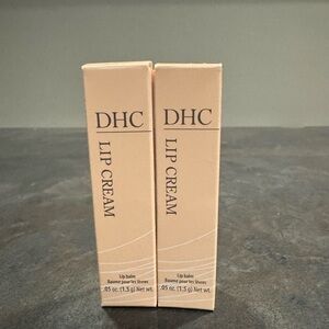 DHC (2) NIB Lip Cream Moisturizing Balm Organic Olive Oil